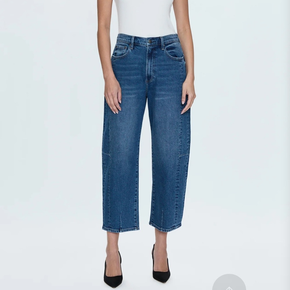 Women’s barrel leg jeans from Pistola in color Augustus.